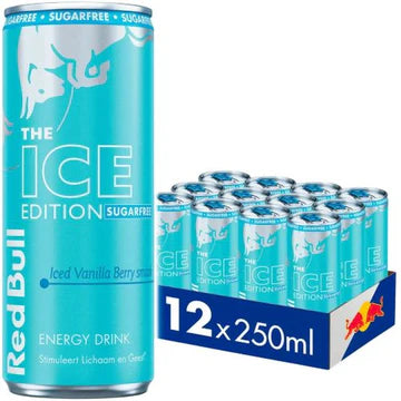 Red Bull Iced Vanilla Berry Sugarfree 12 x 25 cl