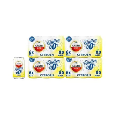 Amstel Radler 0.0% Tray -24 x 330 ml