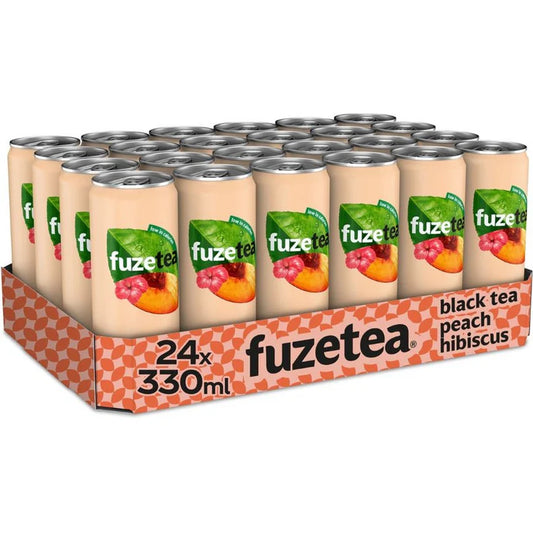Fuze Tea Black tea Peach Hibiscus