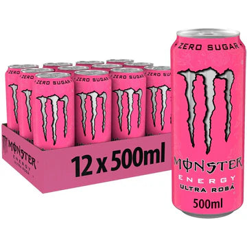 Monster Ultra Rosa 12 x 50 cl
