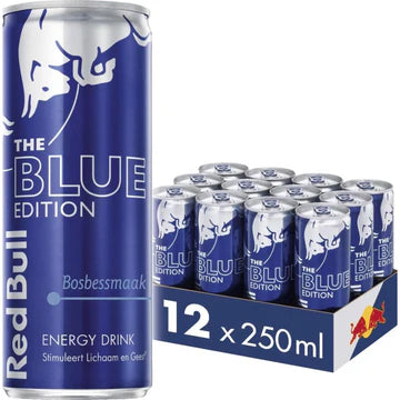 Red Bull Blue Edition (Blue Berry) 12 x 25 cl