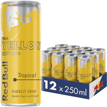Red Bull Yellow Edition ( Tropical) 12 x 25 cl