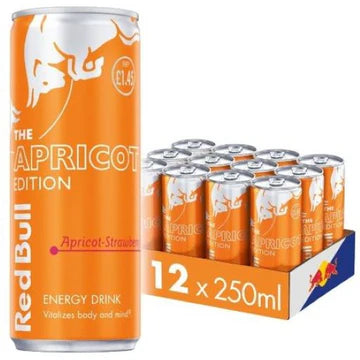 Red Bull Apricot Edition (Apricot-Strawberry) 12 x 25 cl