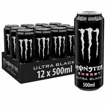 Monster Ultra Black 12 x 50 cl