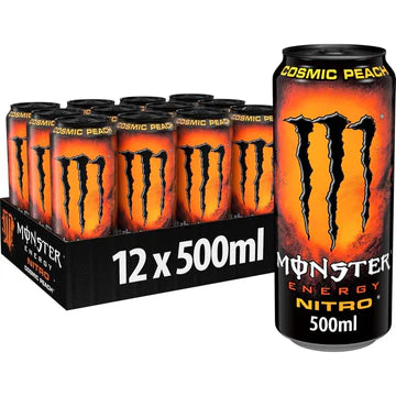 Monster Nitro Cosmic Peach 12 x 50 cl