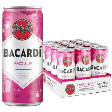 Bacardi Razz & Up 12 x 25 cl